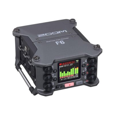 Zoom F6 6ch Field Recorder Multi Track 32-Bit Float Dual AD