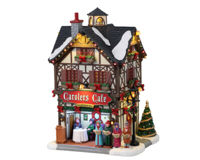 LEMAX 35024 - Carolers Café - Weihnachtsdorf Winterdorf Neu