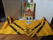1980s Cub Scouts Scarf Book and PTR Pocket Tab Hanger