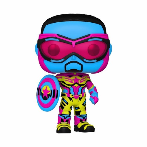 The Falcon and the Winter Soldier - Captain America Blacklight Pop! (RS) #987 - Picture 3 of 3