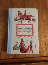 Vintage King Arthur and His Knights Junior Deluxe Editions Henry Frith 1955 HC