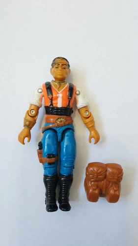 1987 GI Joe Red Dog with accessories A78
