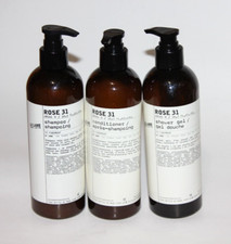 LOT 3 LE LABO ROSE 31 SHAMPOO CONDITIONER  SHOWER GEL READ