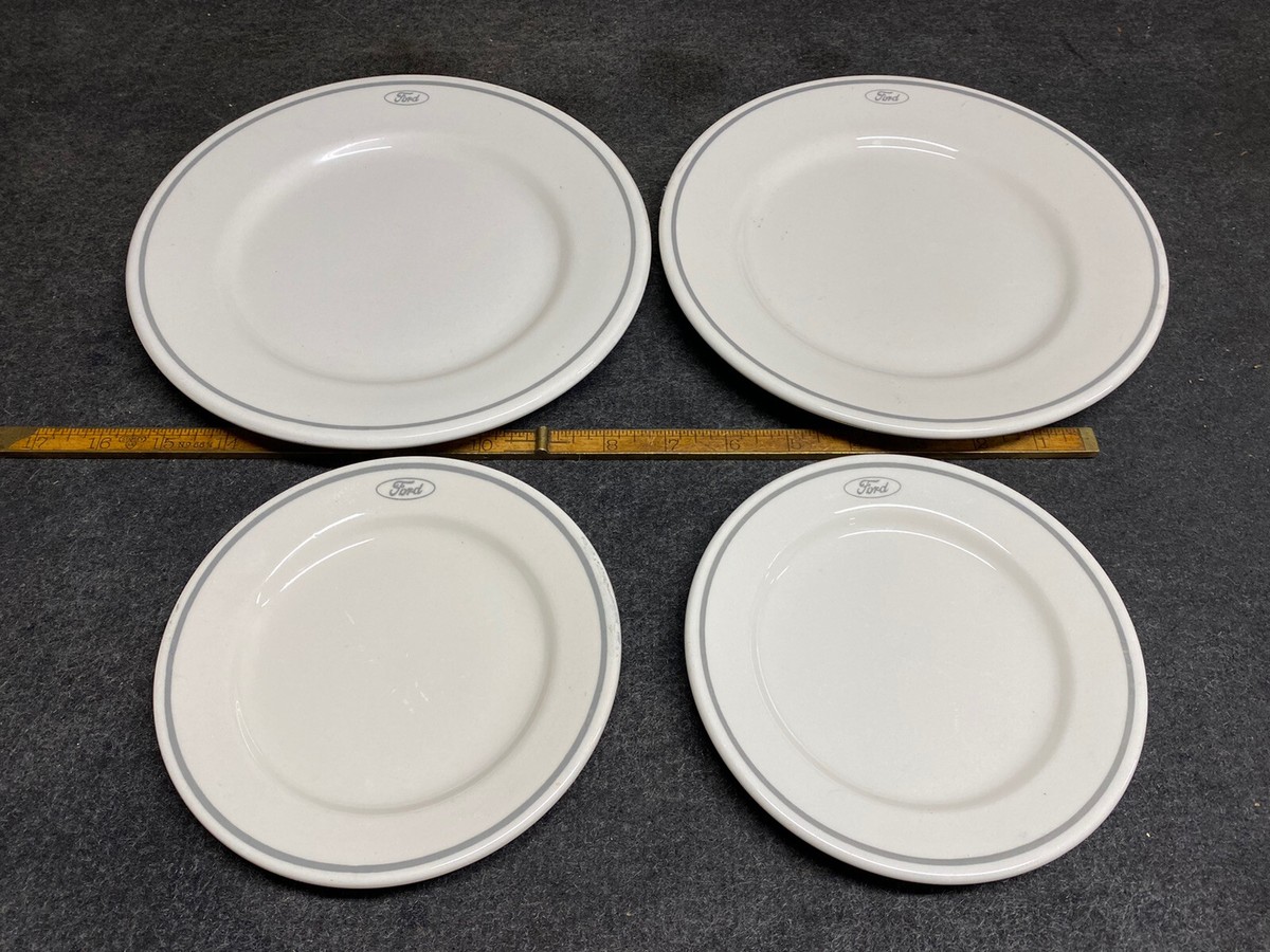 Vintage Buffalo By Oneida Ford Cafeteria China 4 Piece Plate Vintage Buffalo By Oneida Ford Cafeteria China 4 Piece Plate