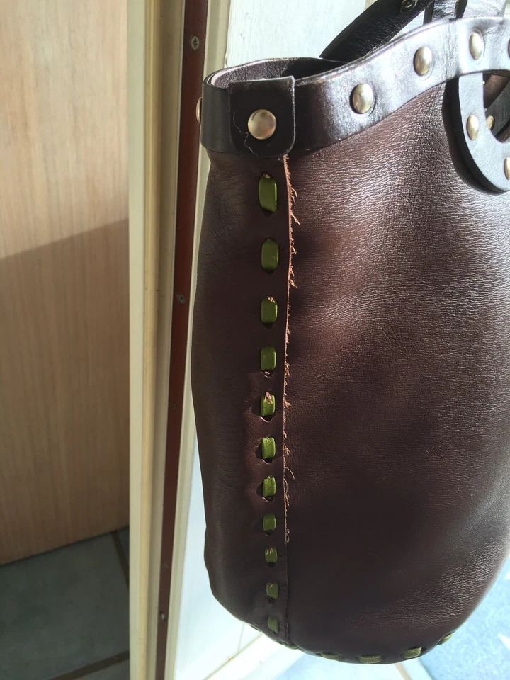 JIMMY CHOO Shopper Leder Tasche Handtasche - Bild 3 von 4