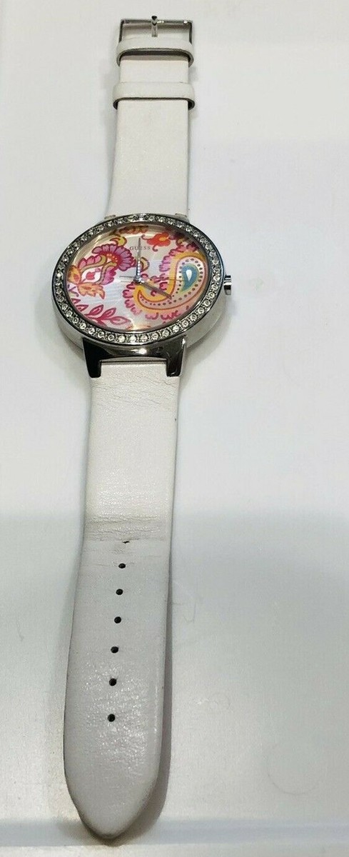 Guess G7599IL Paisley and Flower Ladies Rhinestone Watch  display picture 1