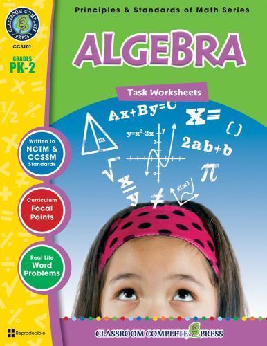 Principles and Standards of Math Ser.: Algebra : Task Worksheets ...