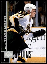 1997-98 Upper Deck #224 Mattias Timander Boston Bruins Hockey Card