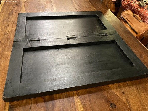 Schachspiel komplett handgeschnitzt Massivholz Royals Soldaten Elefanten 32" Brett - Bild 23 von 23