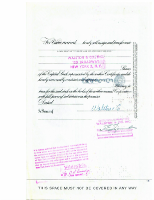 Patino Minies & Enterprises Consolidated,1953 #90144