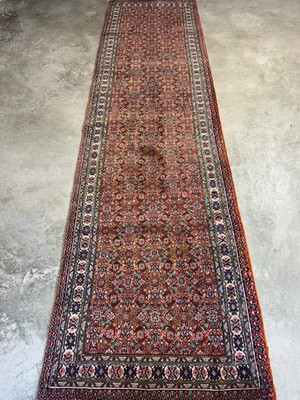 2'11''x11'6'' Hand-Knotted 100% Wool Pile Sarabi Runner