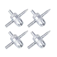 REMA 4 IN 1 VALVE CORE TOOLS FOR TIRE STEMS REPAIR TOOL REMOVAL - 4 PACK