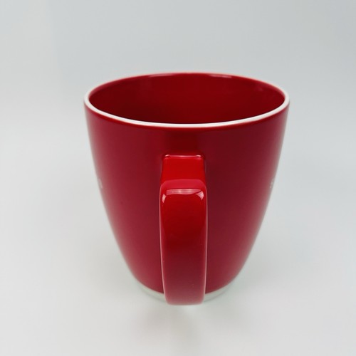 STARBUCKS Large Red White Est 1971 Starbucks Coffee Co. Mug Cup 18 oz - Picture 7 of 15