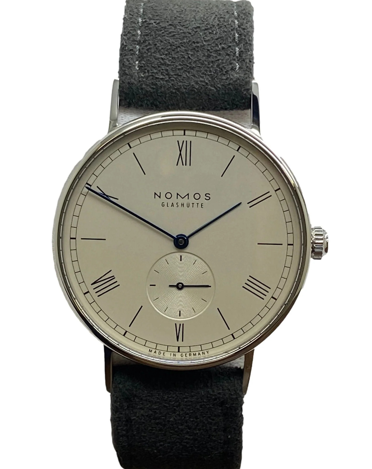 Nomos Ludwig 38 B&P 235 Silver Dial Hand Wind Watch