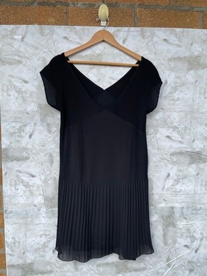 Vivienne Tam Black Pleated Dress size 3/Large