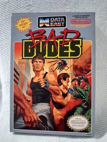 Bad Dudes NES Nintendo Complete CIB Near Mint Rare
