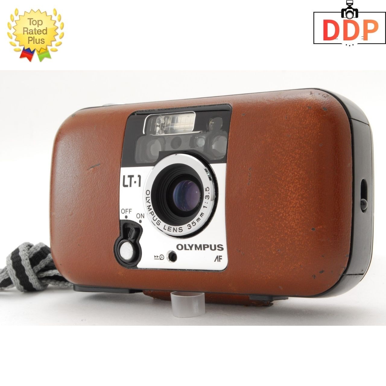 [NEAR MINT] Olympus LT-1 LT1 Brown Point & Shoot 35mm Film Camera From JAPAN