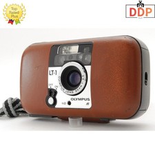 NEAR MINT Olympus LT-1 LT1 Brown Point Shoot 35mm Film Camera From JAPAN