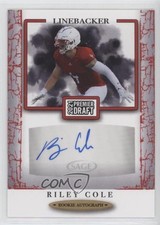 2021 Sage Premier Draft Auto Red Riley Cole #A64 Auto 0it8
