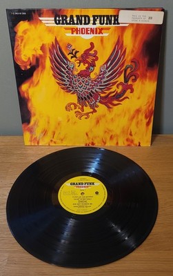 Grand Funk Phoenix Gatefold German Pressing 1972 Capitol Records Vinyl LP