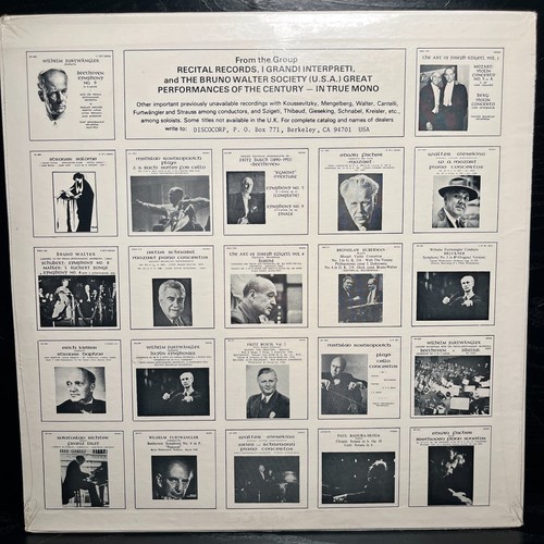 Erich Kleiber/Schubert, J. Strauss Historic Broadcast Recordings Vol 4 LP SEALED - Picture 8 of 18