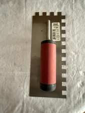 QLT By Marshalltown 1/2" x 1/2" Notched Trowel w/Soft Grip Model 15670 BRAND NEW