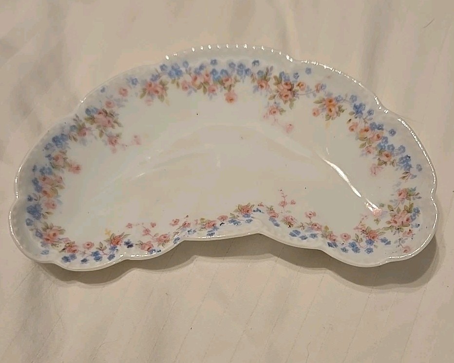 Antique Bassett Limoges Austria Small Finger Bowl Or Trinket Dish