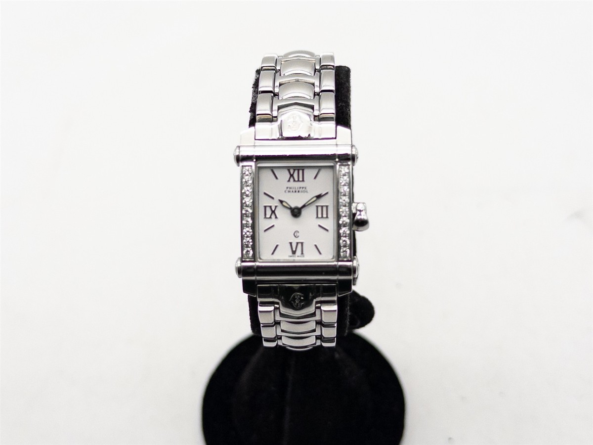 Estate $3000 Philippe Charriol .50ct VS G Natural Diamond SS