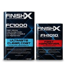 Finishx Ultimate Clear Coat Fc1000 1gl 41 Kit W Fast Activator Fh1010 - 1qt