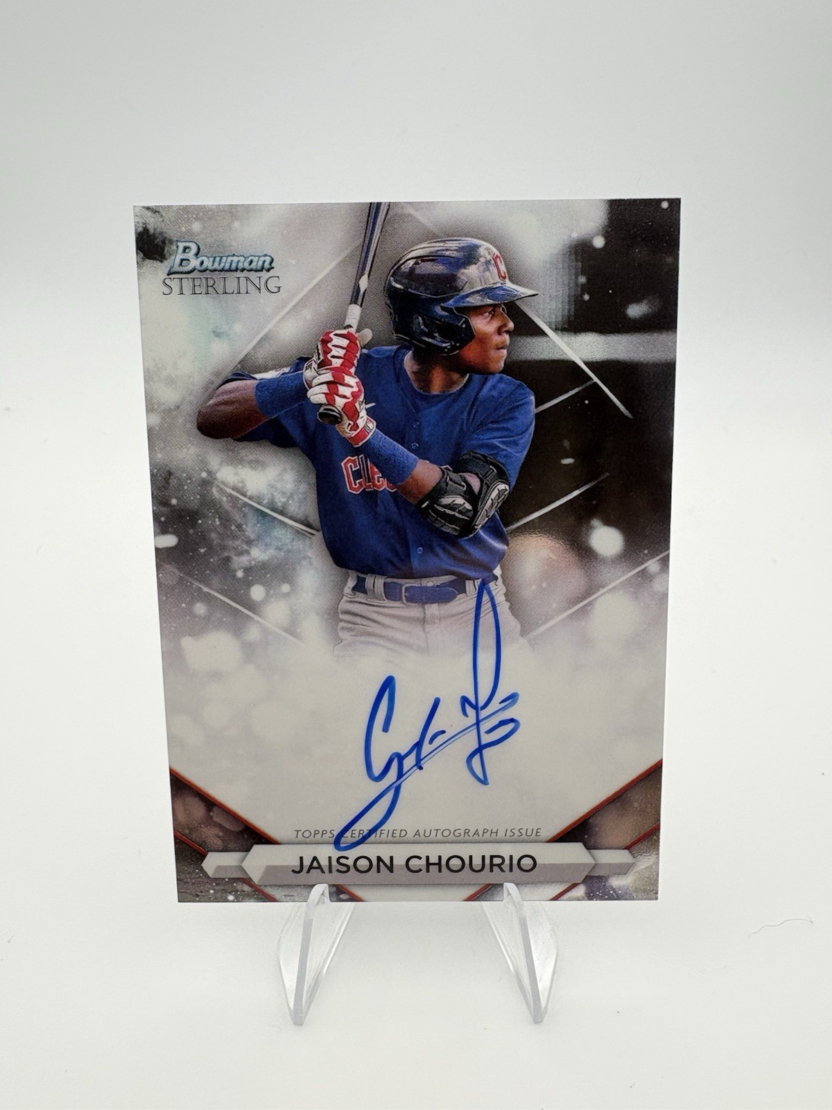 2023 Bowman Sterling - Prospect Autographs Jaison Chourio #PA-JCO (AU, RC)