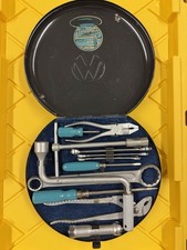 Hazet Round Metal Toolkit Box With Original Tools Vw Volkswagen