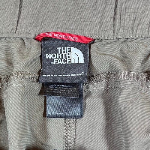 The North Face Convertible Zip-off Belted Hiking Fishing Pants Green Men’s Sz XL - Picture 3 of 8