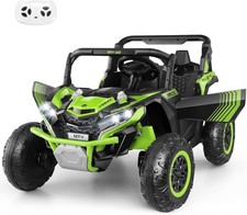 24V Kids Electric Ride on Car with Parent Remote Control 2 Seater Off-Road UTV