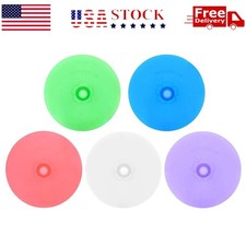 5PCS Silicone Fermenting Lid Waterless Airlock Mold Free Auto Vent for Mason Jar