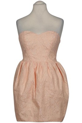 Chi Chi London Kleid Damen Dress Damenkleid Gr. EU 42 Baumwolle Pink #d161xgp