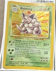 Pokémon TCG Nidoking Base Set Holo Unlimited Rare