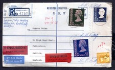 Hong Kong - 1981 Registered Airmail Cover to England