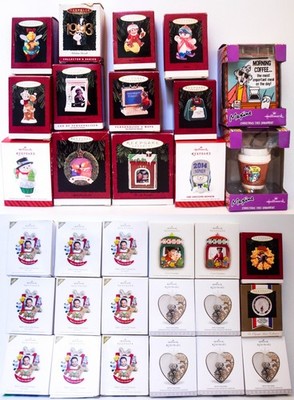Hallmark  Keepsake Lot of 30 Ornaments  - Keep Some Give Some #58