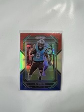 2022 Panini Prizm - D.J. Moore #41 Red White & Blue Prizm