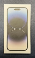 Genuine Apple iPhone 14 Pro - BOX ONLY with inserts - MQ003LL/A, Silver, 128GB