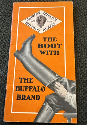 The Buffalo Brand Boot Catalog-Plus Three Clothing Notebooks 