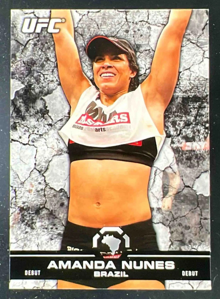 2013 Topps UFC Bloodlines #63 Amanda Nunes RC