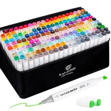200 Colors Alcohol Markers, Alcohol Markers Set for Kids, Adults, Artists in ...