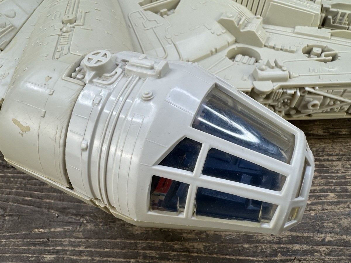 vintage millenium falcon Large Toy Incomplete | eBay