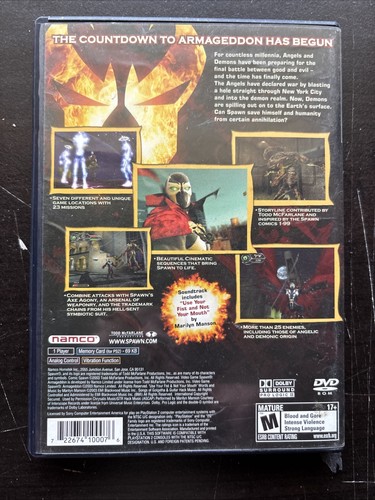 Spawn: Armageddon (Sony PlayStation 2, 2003) CIB PS2 - Picture 2 of 5