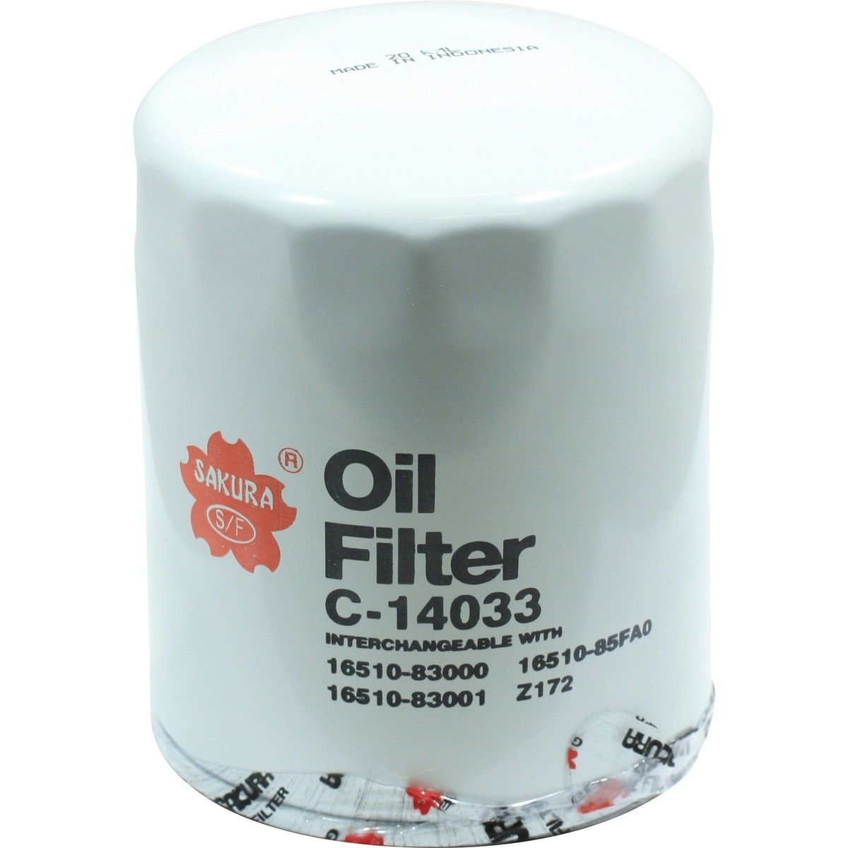 C-14033 - Sakura Oil Filter Equivalent to Ryco Z172 for