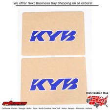 D-COR UPPER FORK DECAL KYB BLUE 40-80-113 fitment in desc