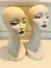 TWO VINTAGE MID-CENTURY STYLE swan neck paint...