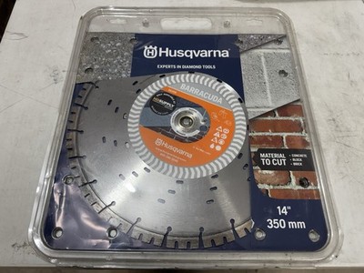 Genuine Husqvarna 582835401 14'' Barracuda Diamond Blade (OEM) Original Equipment