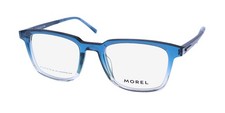 NEW MOREL OGA 10208O EYEWEAR BLUE FULL-RIM FRANCE BB09 ALUMINIUM 51-20-145 MENS